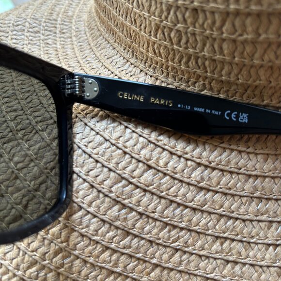 CELINE EYEWEAR Oversized square-frame acetate sunglasses Brand New WOT - Picture 4 of 10